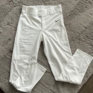 White small Nike baseball pants